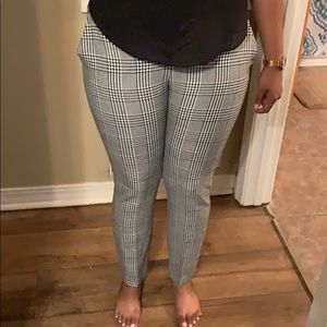 Cute checkered dress pants